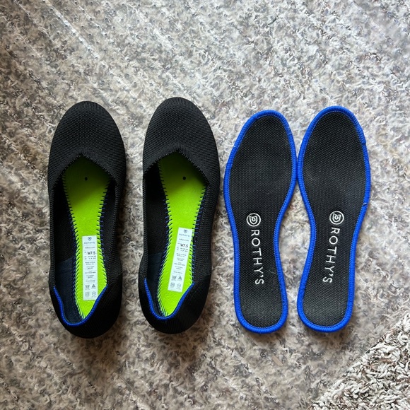 ROTHY’S Black flat size 7.5 - Picture 5 of 5